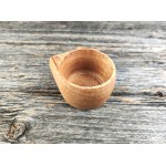 Petite tasse kuksa Owe 95 ml tasse en chêne rouge pour Ristretto, Espresso, Dopio, whiskey et autres spiritueux